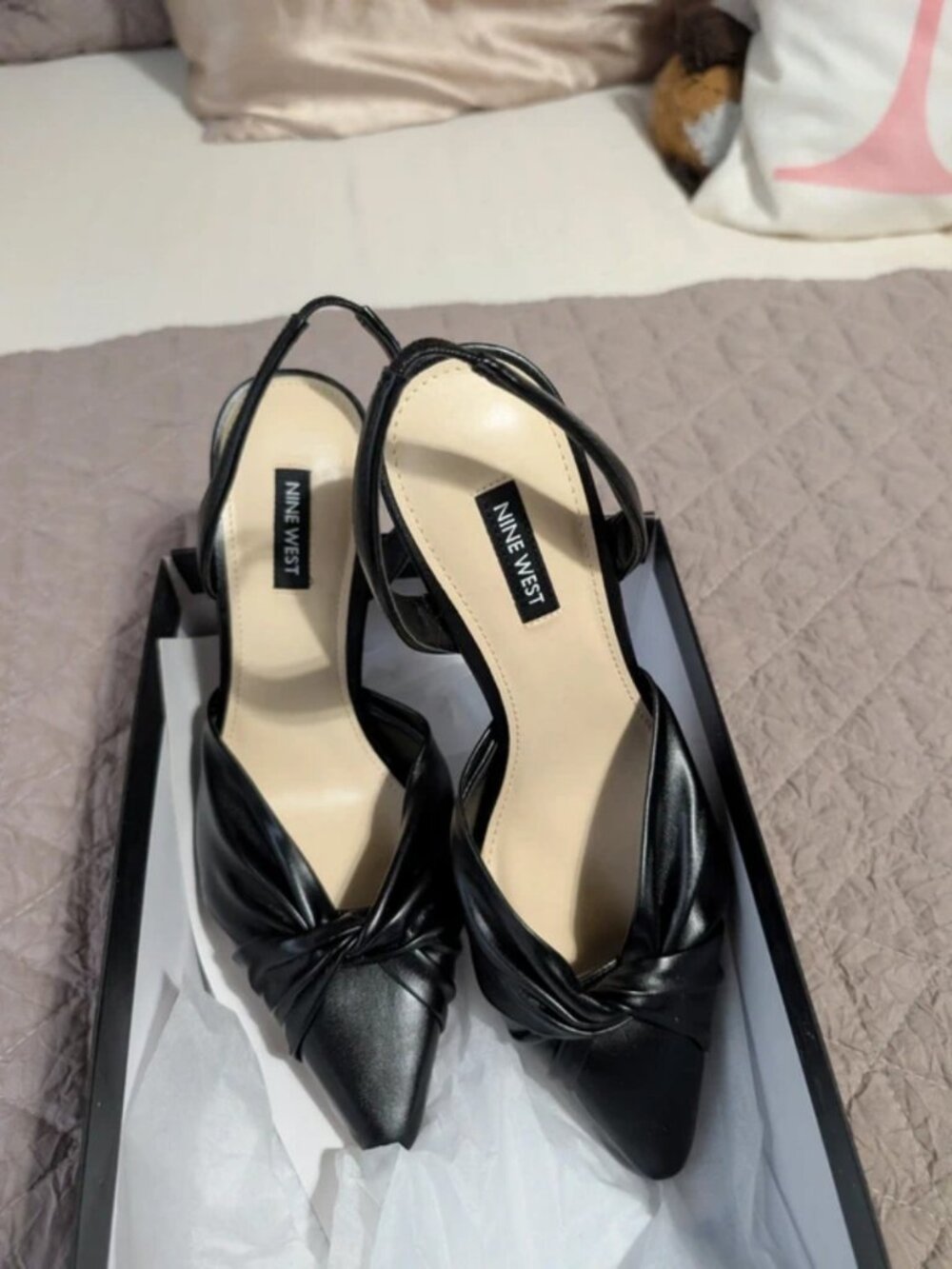 Nine West Shanti Slingback pump heels size 8.5